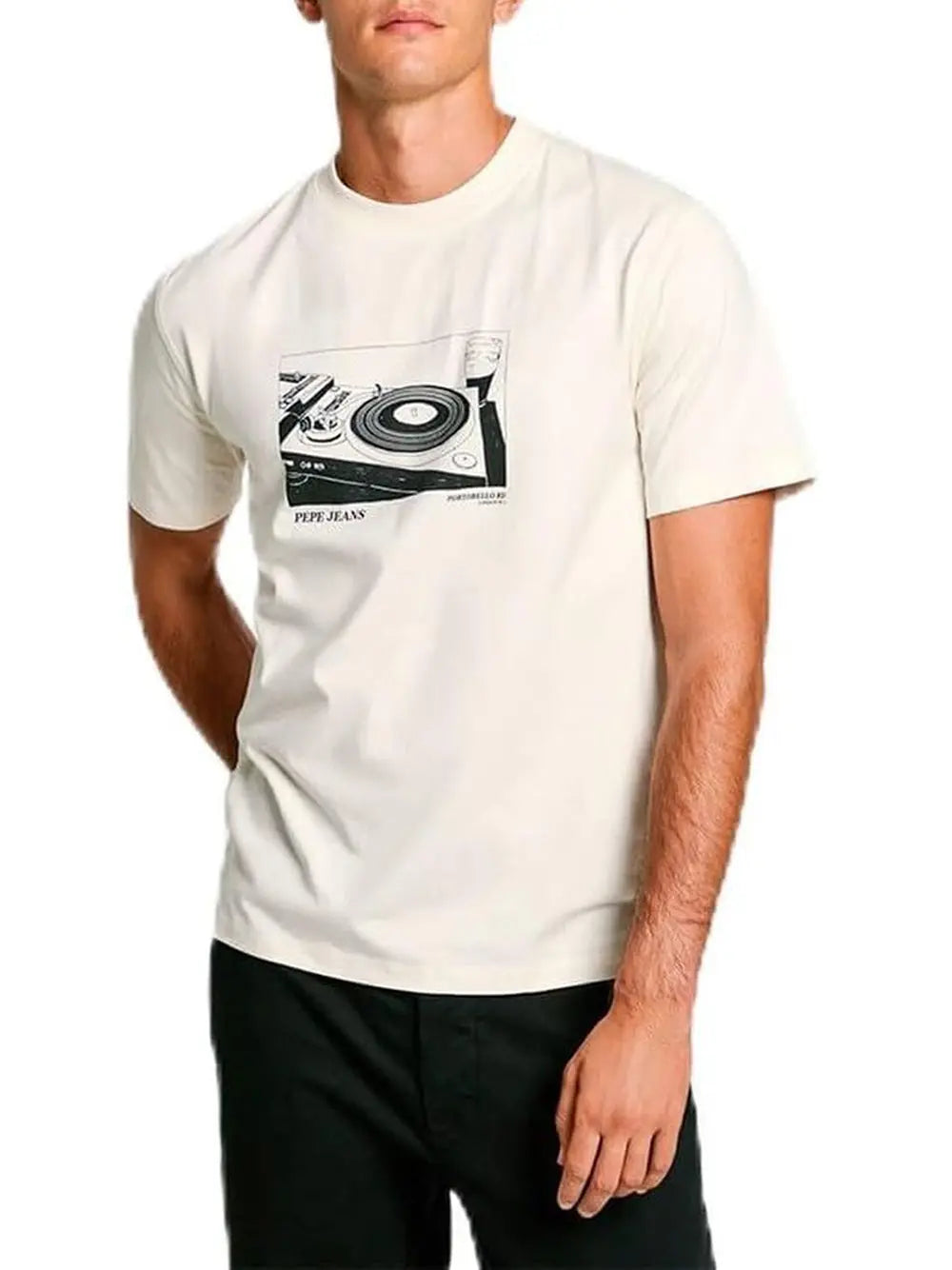 T-Shirt Perry Pepe Jeans Uomo - Bianco