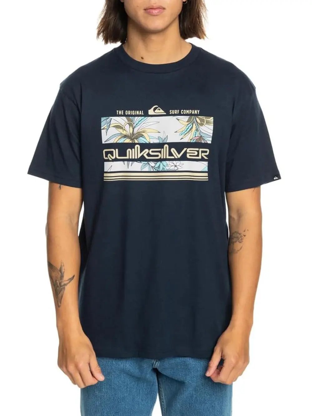 T-Shirt Quicksilver Uomo Tropical Rainbow Blu Quicksilver Angolo dello Sport