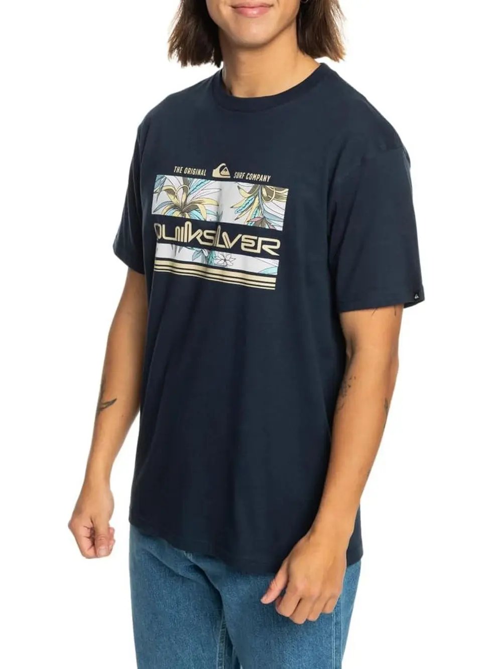 T-Shirt Quicksilver Uomo Tropical Rainbow Blu Quicksilver Angolo dello Sport