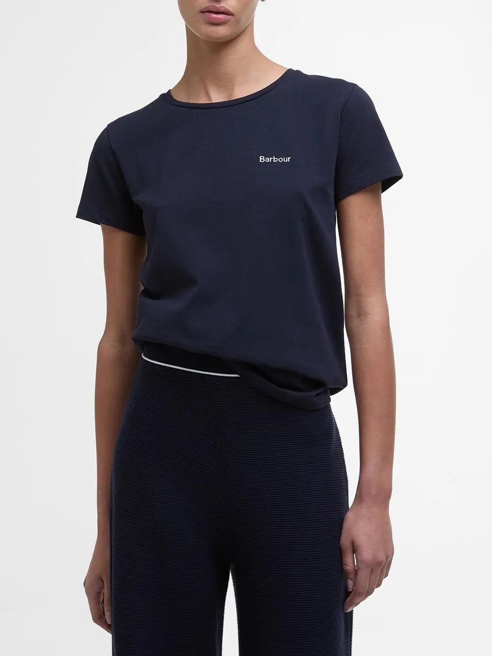 T-Shirt Saltford Barbour Donna - Navy