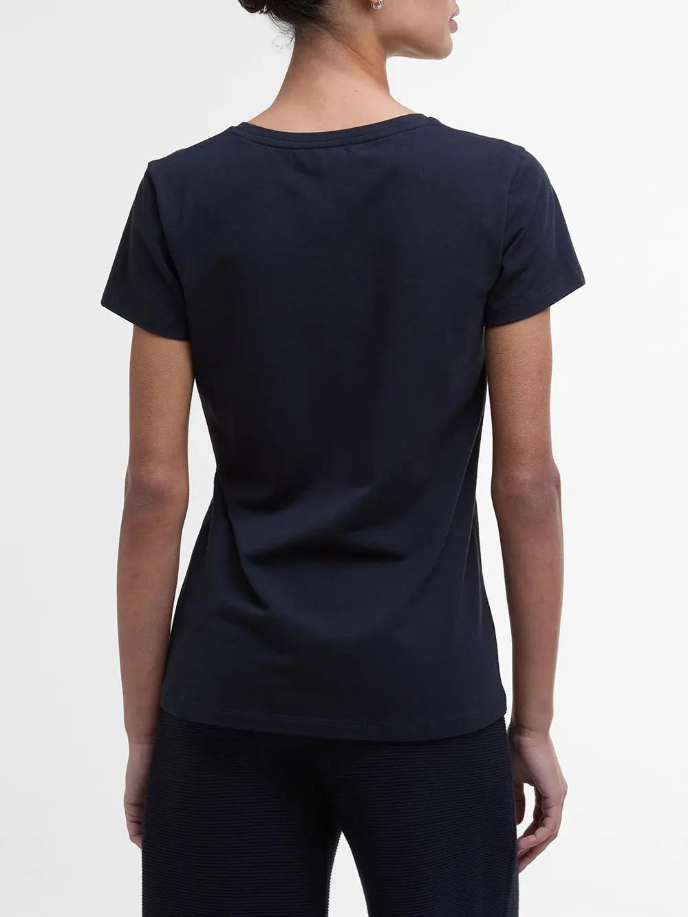 T-Shirt Saltford Barbour Donna - Navy