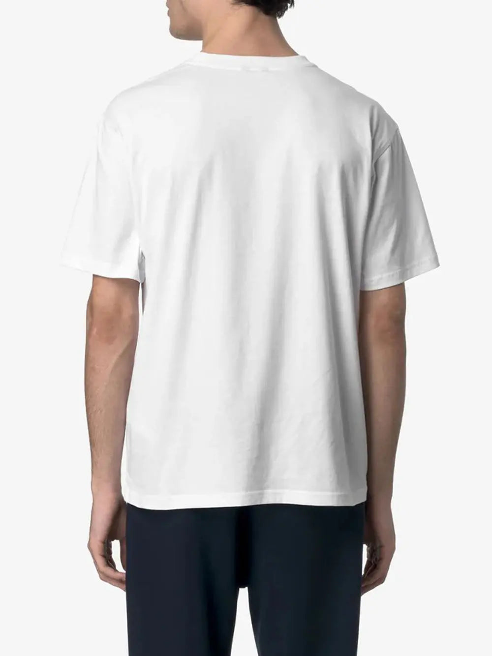 T-Shirt Solo Jersey K-Way Uomo - Bianco