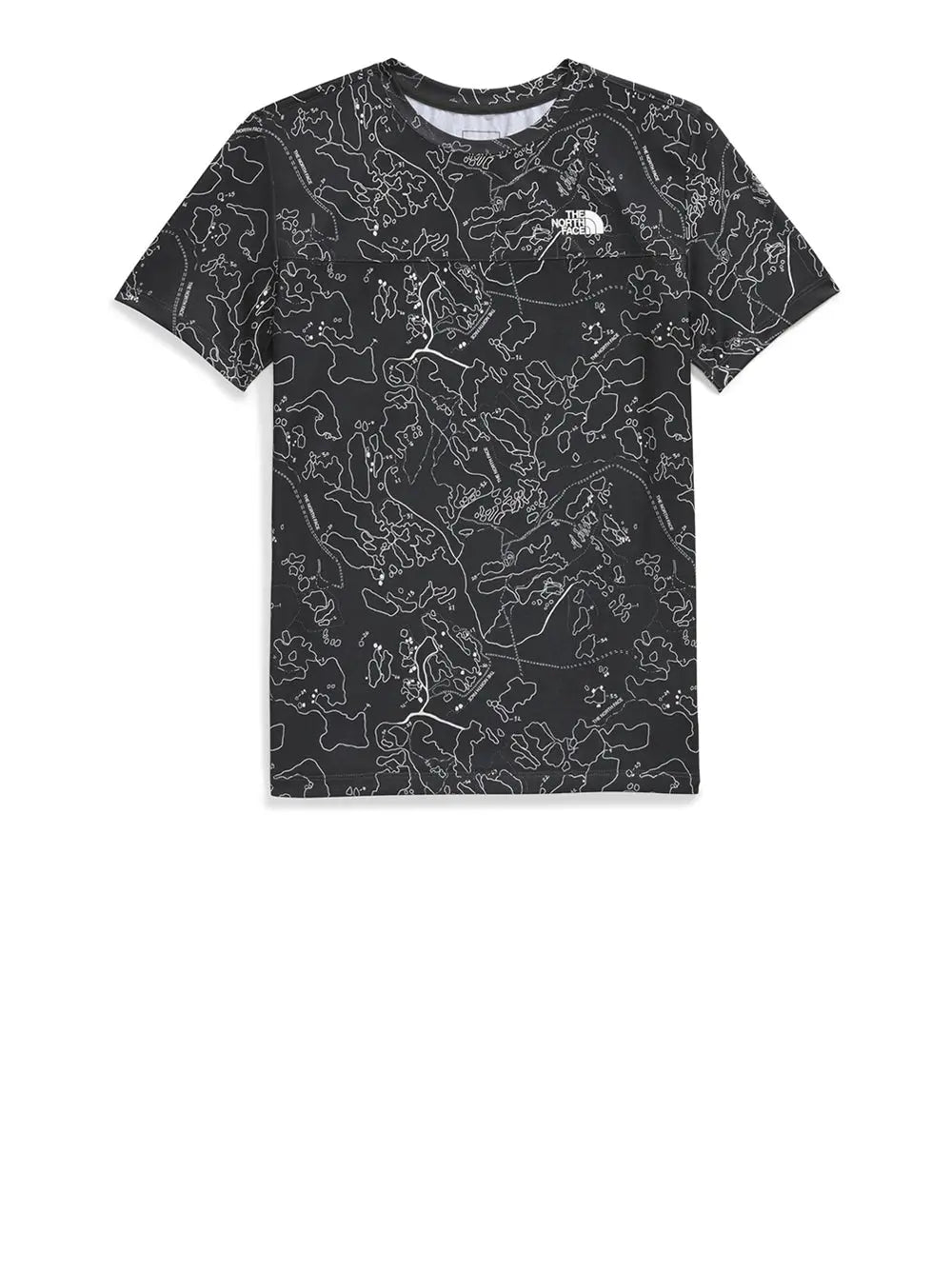 T-Shirt Sportiva The North Face Bambino S/s Never Stop Grigio The North Face Angolo dello Sport