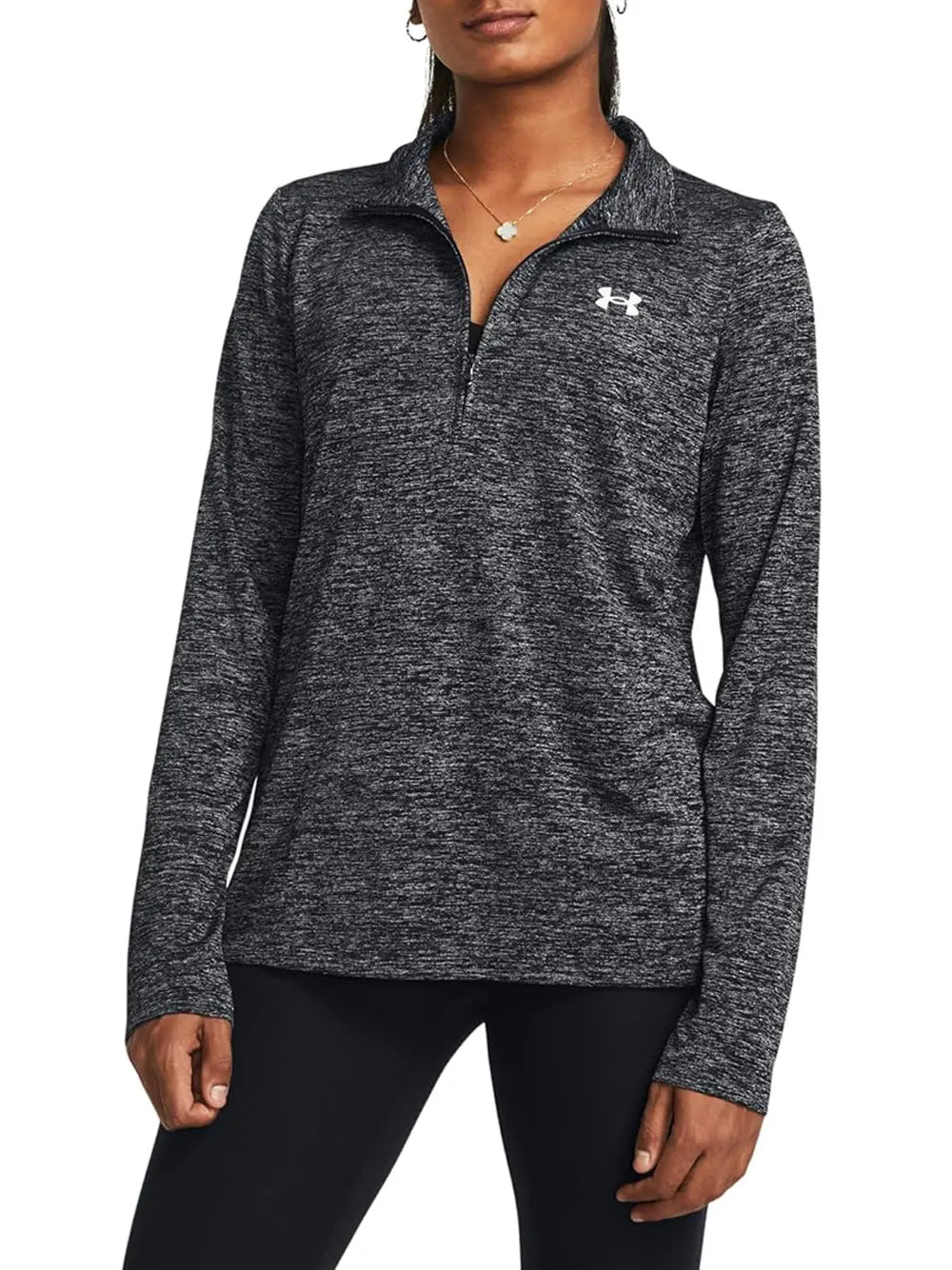 T-Shirt Sportiva Under Armour Donna Nero Under Armour Angolo dello Sport