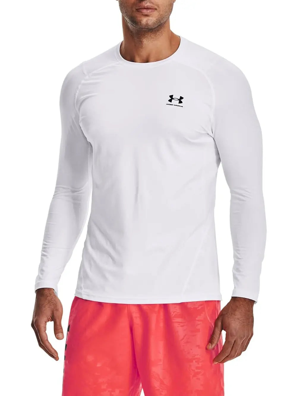 T-Shirt Sportiva Under Armour Uomo Bianco Under Armour Angolo dello Sport