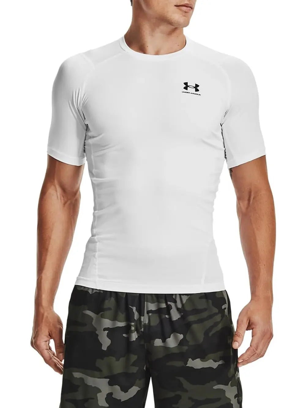 T-Shirt Sportiva Under Armour Uomo Bianco Under Armour Angolo dello Sport