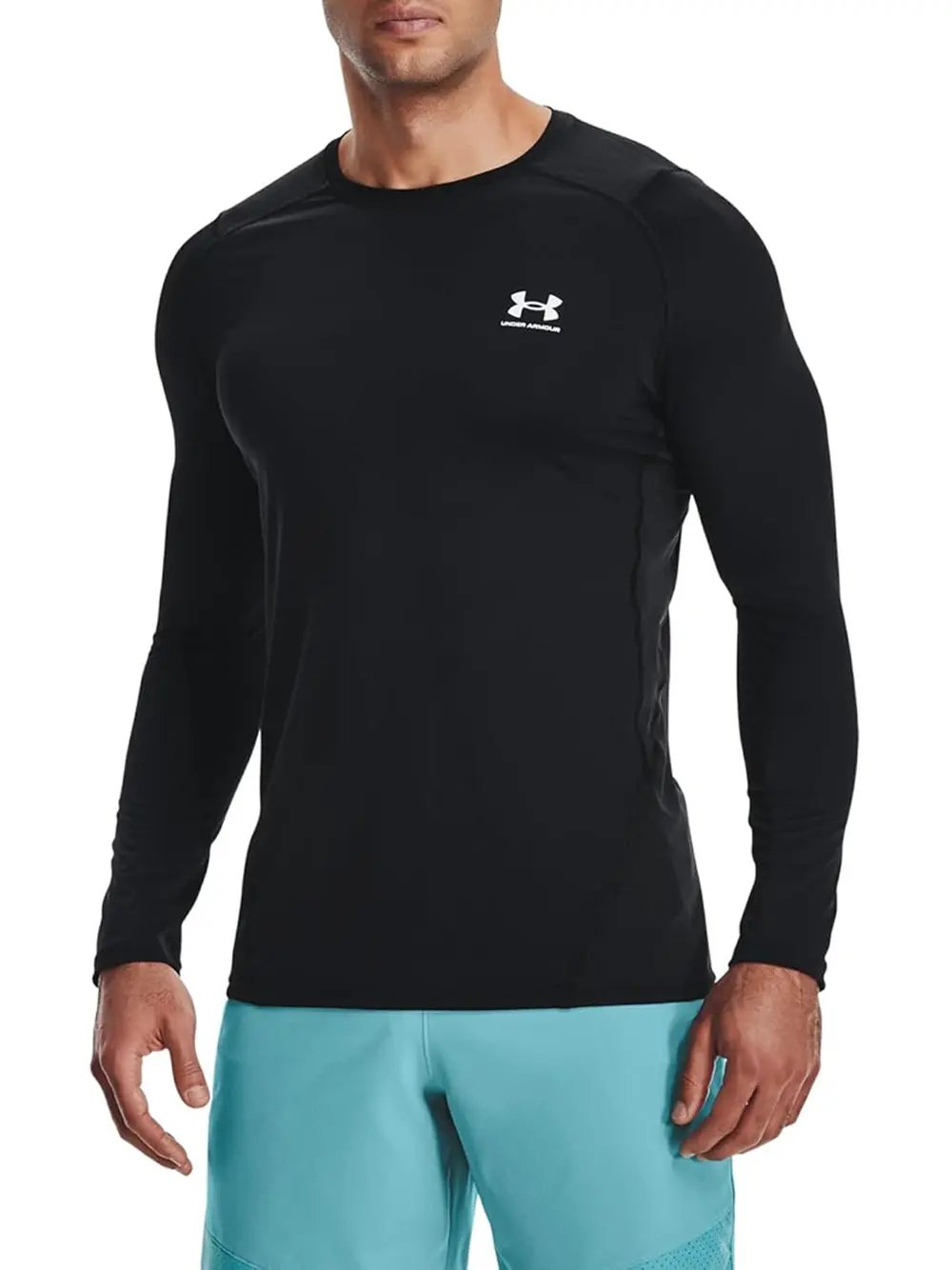 T-Shirt Sportiva Under Armour Uomo Nero Under Armour Angolo dello Sport