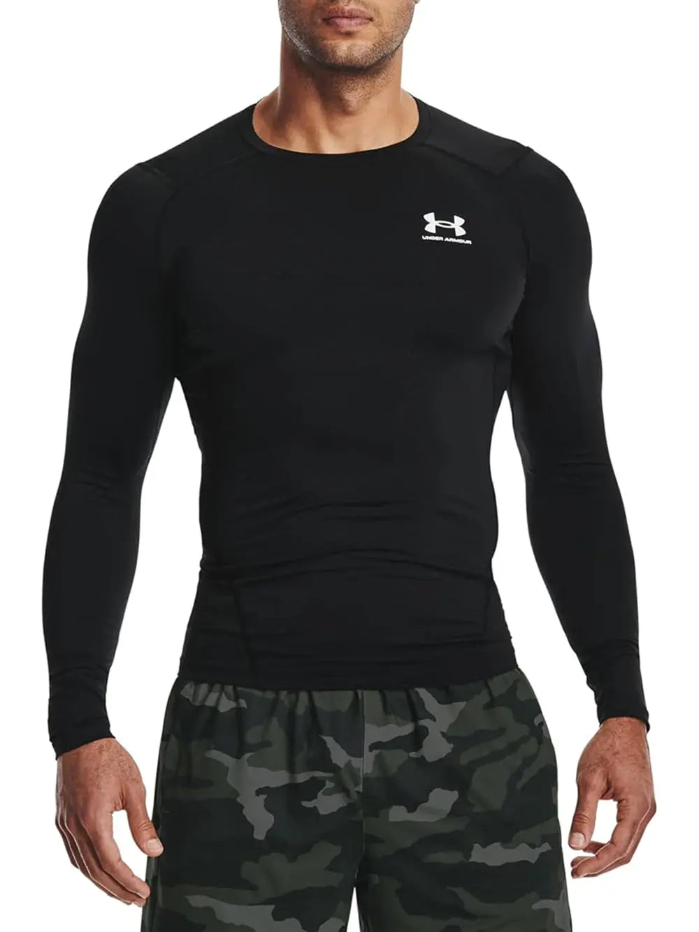 T-Shirt Sportiva Under Armour Uomo Nero Under Armour Angolo dello Sport
