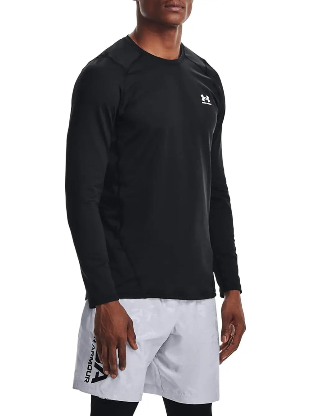 T-Shirt Sportiva Under Armour Uomo Nero Under Armour Angolo dello Sport