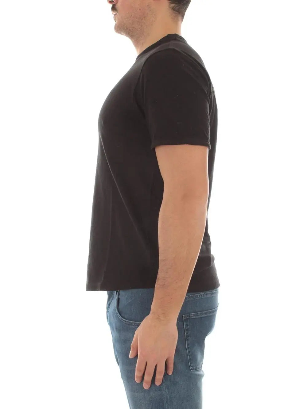 T-Shirt Sun 68 Uomo Round Bottom Nero Sun 68 Angolo dello Sport