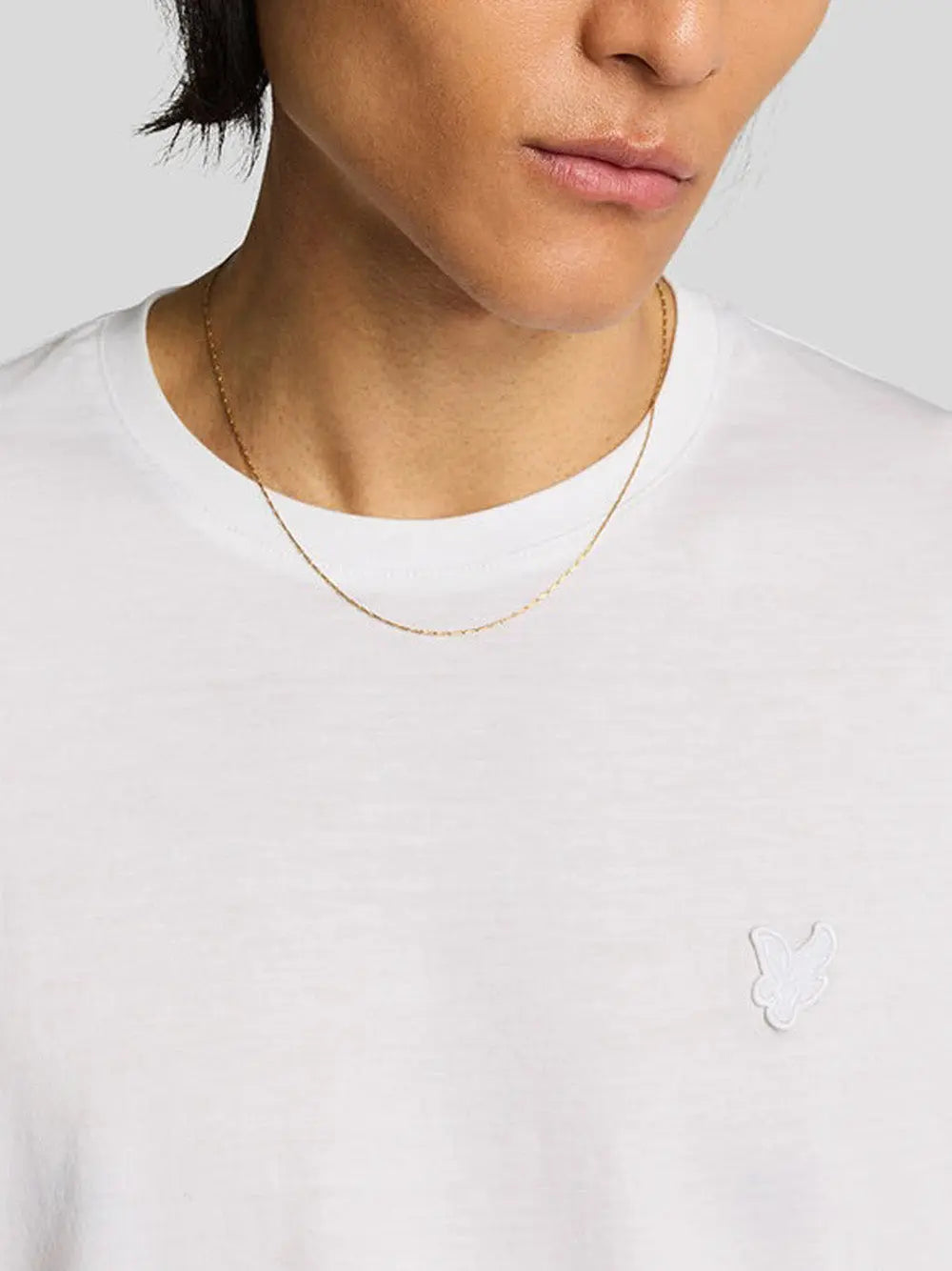 T-Shirt Superfine Lyle & Scott Uomo - Bianco