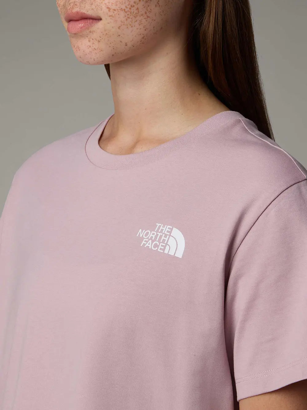 T-Shirt The North Face Simple Dome Cropped Donna - Rosa