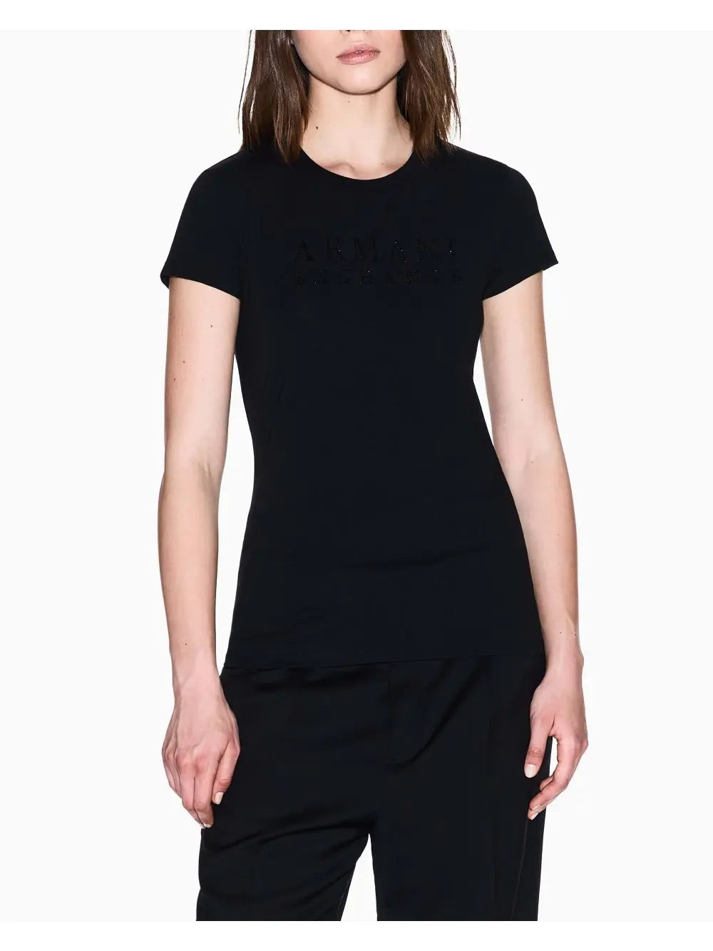 T-shirt Armani Donna - Nero