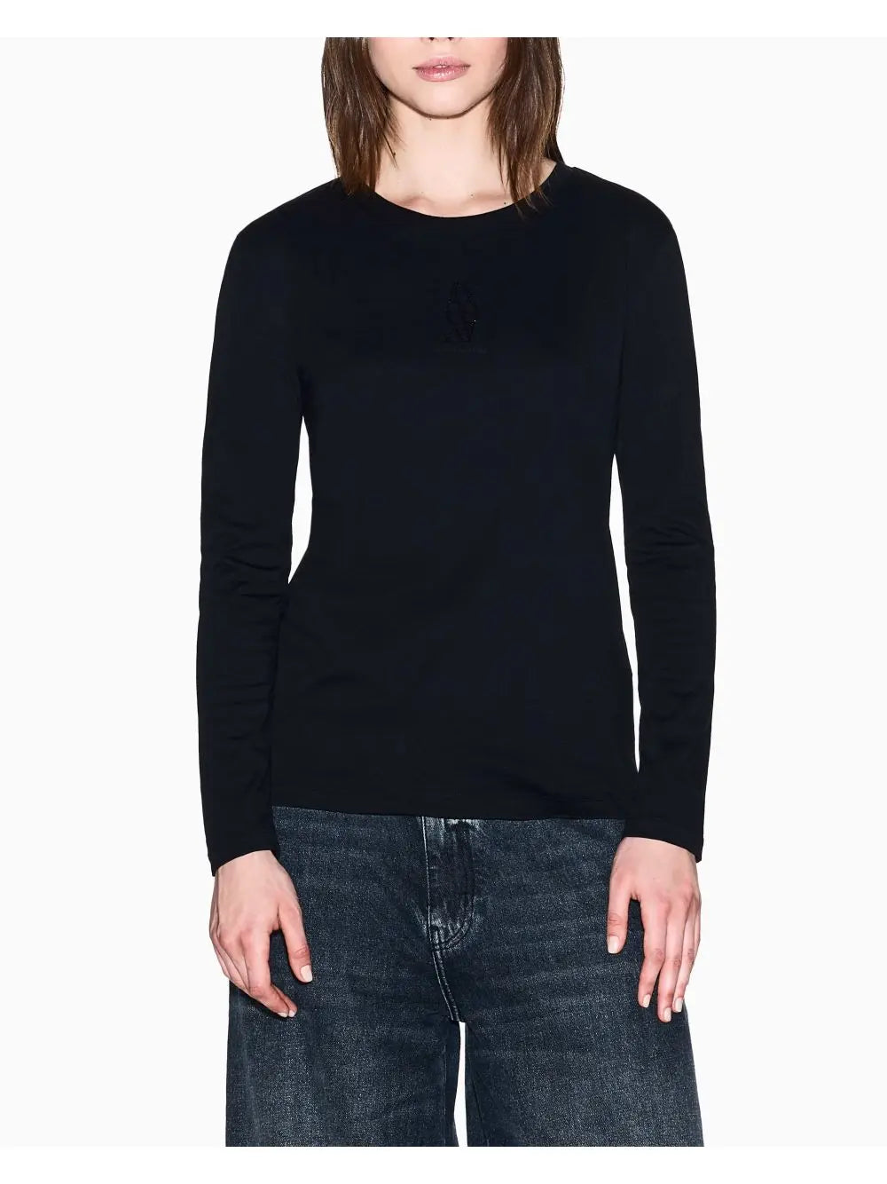 T-shirt Armani Donna - Nero