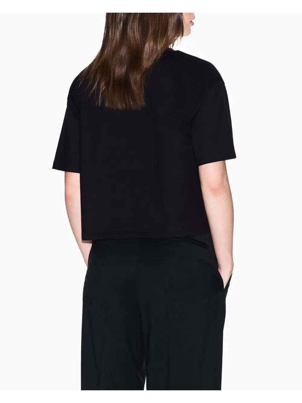 T-shirt Armani Donna - Nero