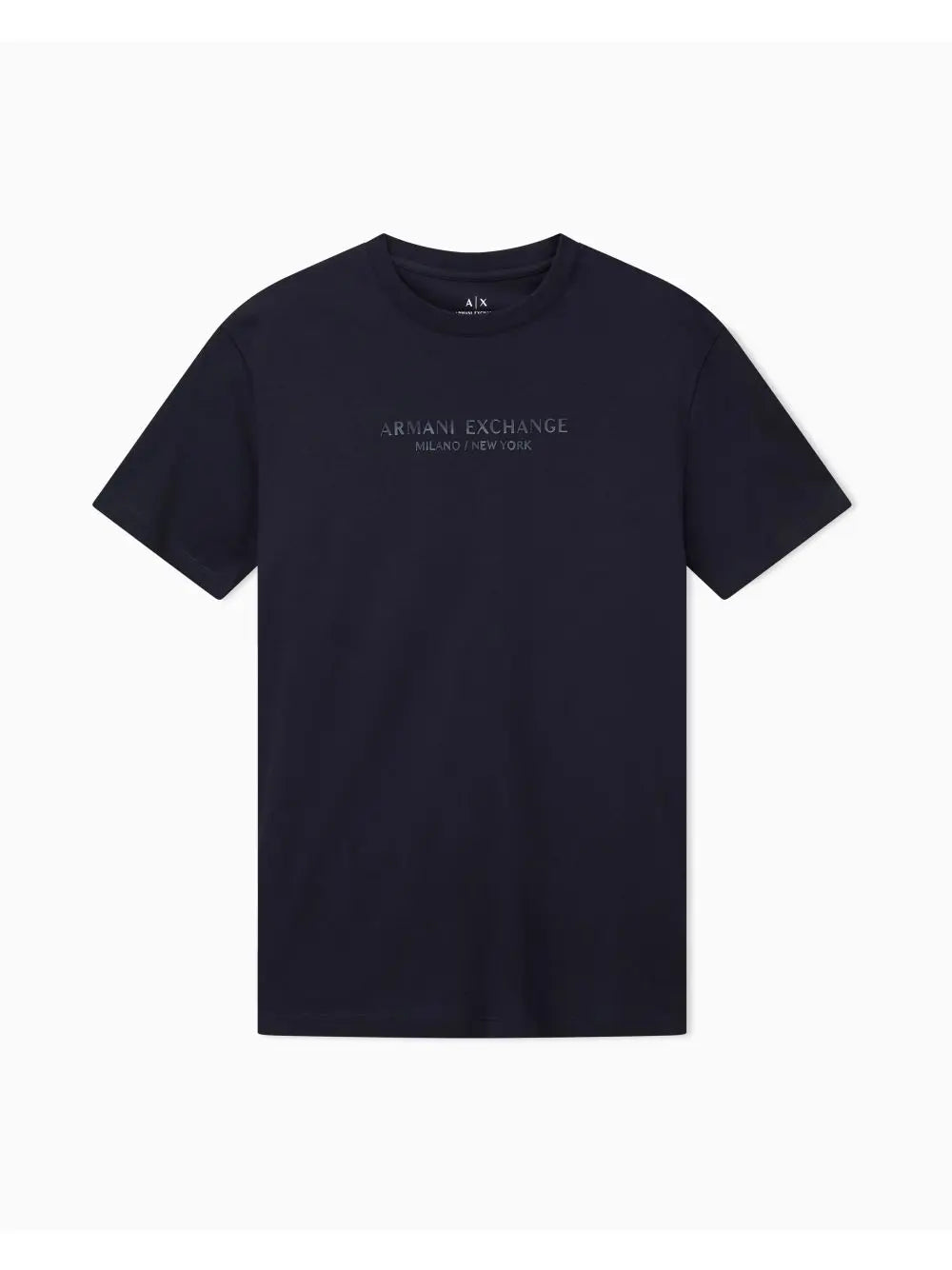 T-shirt Armani Regular Fit in Jersey di Cotone Uomo - Navy