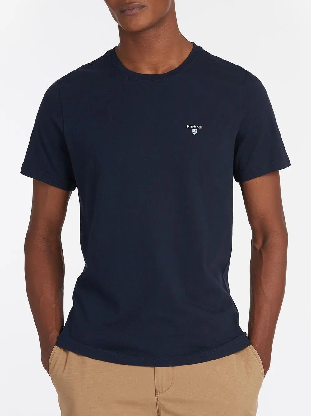 T-shirt Barbour Aboyne tartan Uomo - Blu