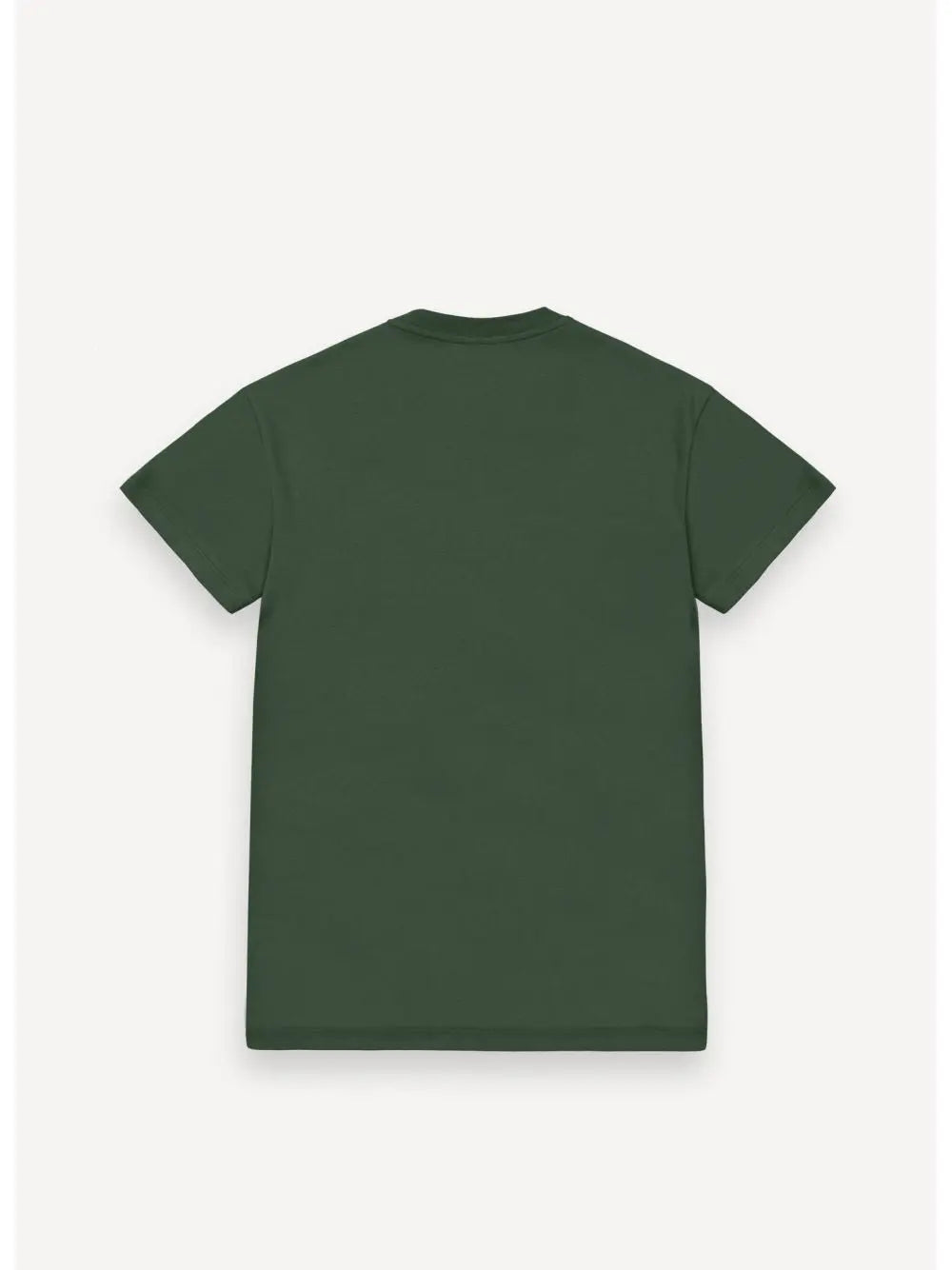 T-shirt Colmar logata in piqué di cotone Uomo - Verde