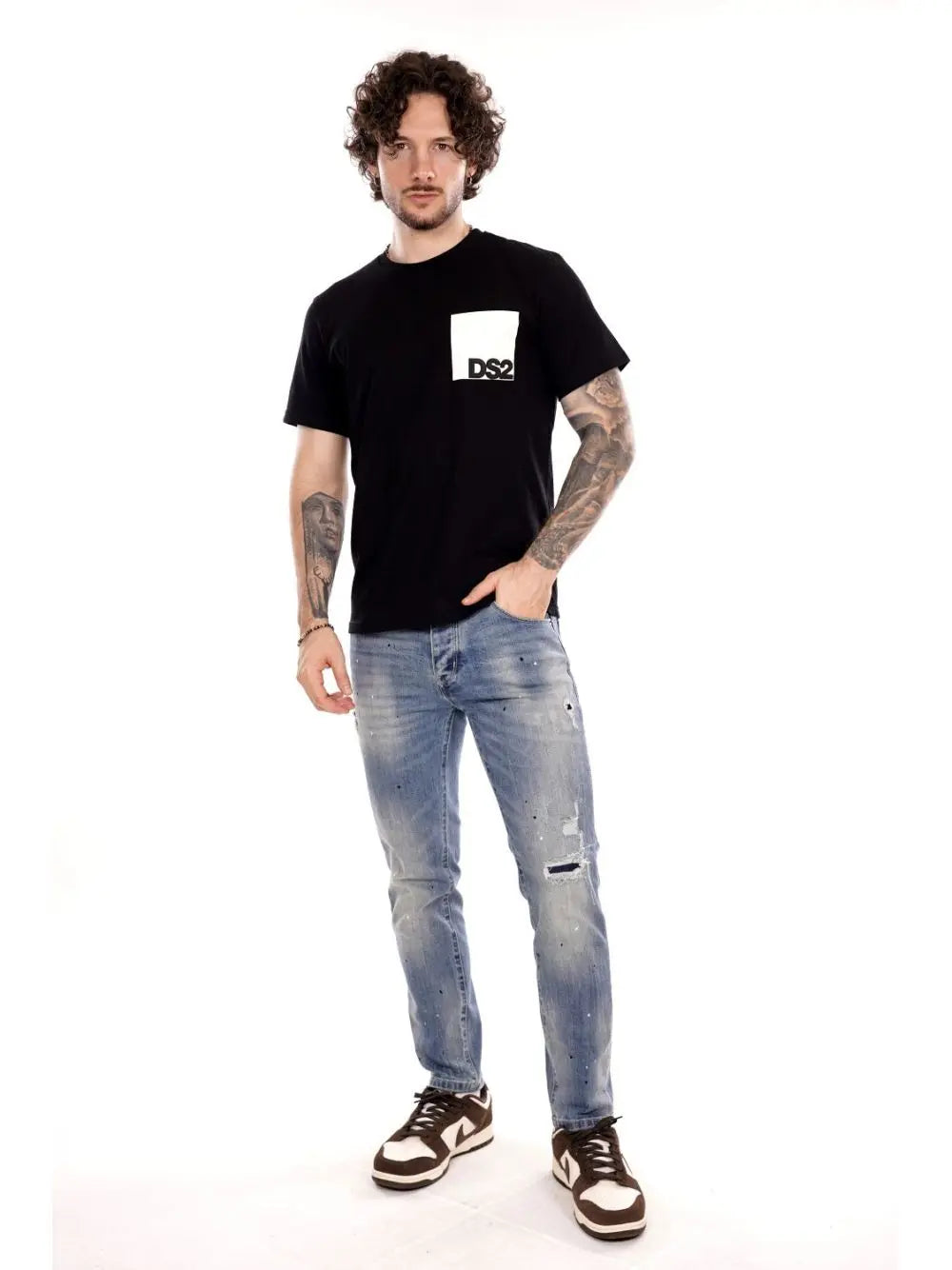 T-shirt Ds2 Uomo - Nero