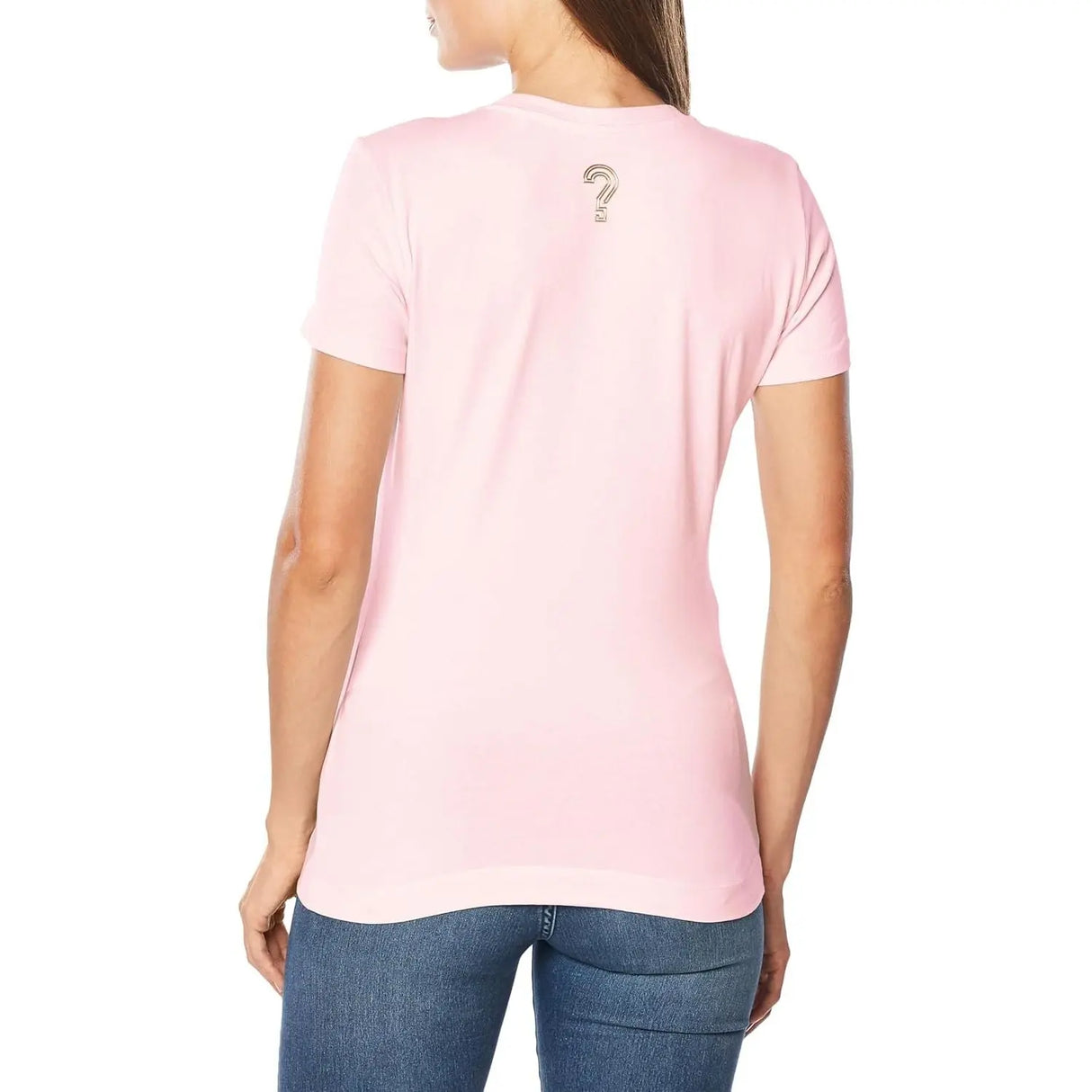 T-shirt GUESS Donna CN BOLD LOGO Rosa