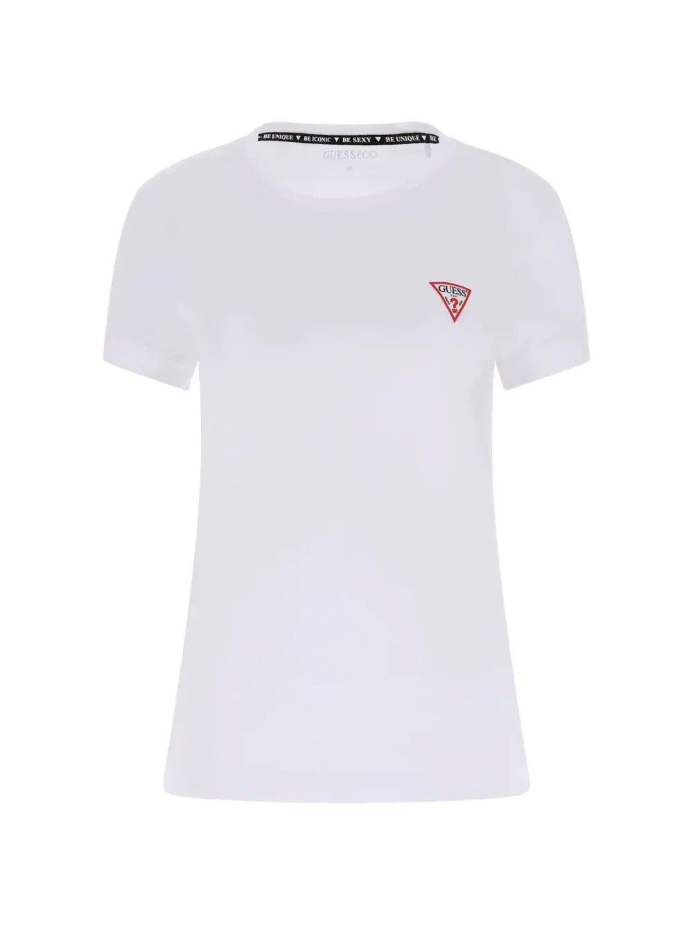 T-shirt Guess Mini Tringle Donna - Bianco