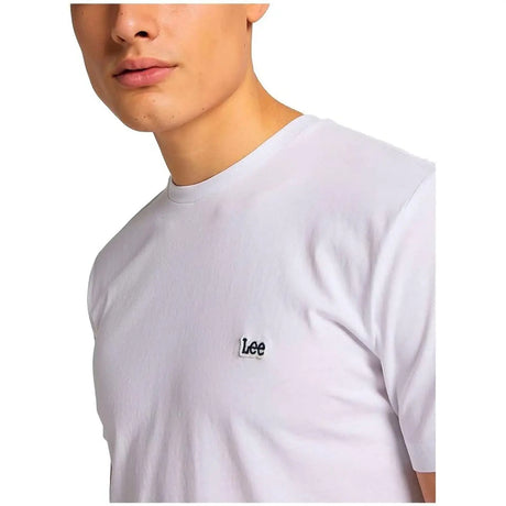T-shirt LEE Uomo PATCH LOGO Bianco LEE  Angolo dello Sport