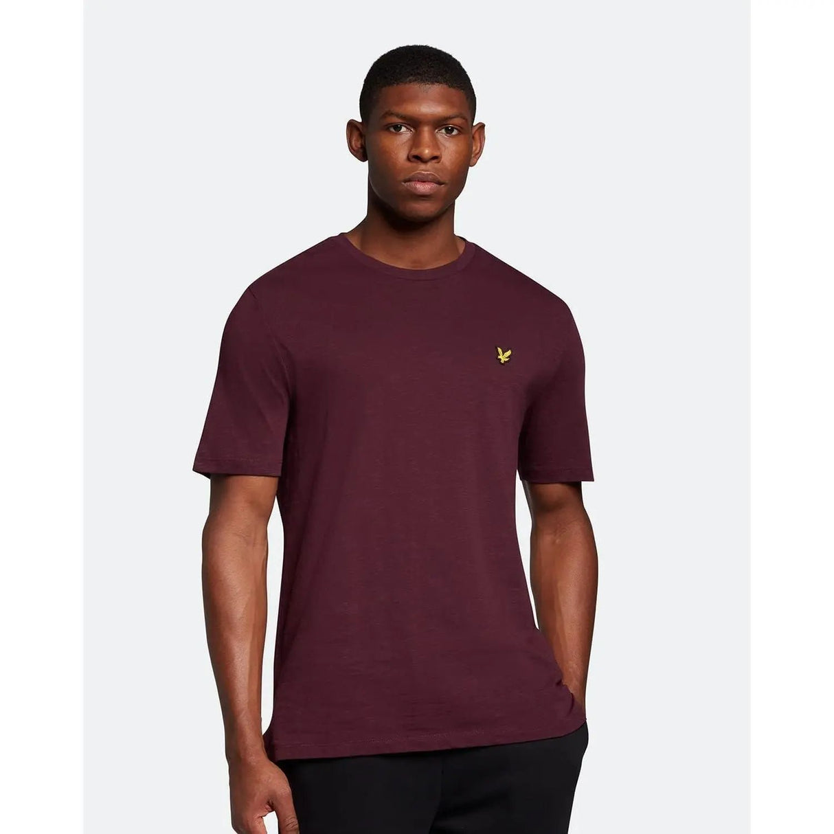T-shirt LYLE & SCOTT Uomo SLUB Bordeaux