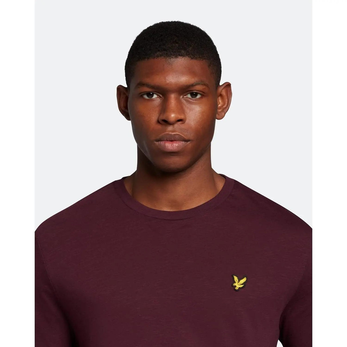 T-shirt LYLE & SCOTT Uomo SLUB Bordeaux