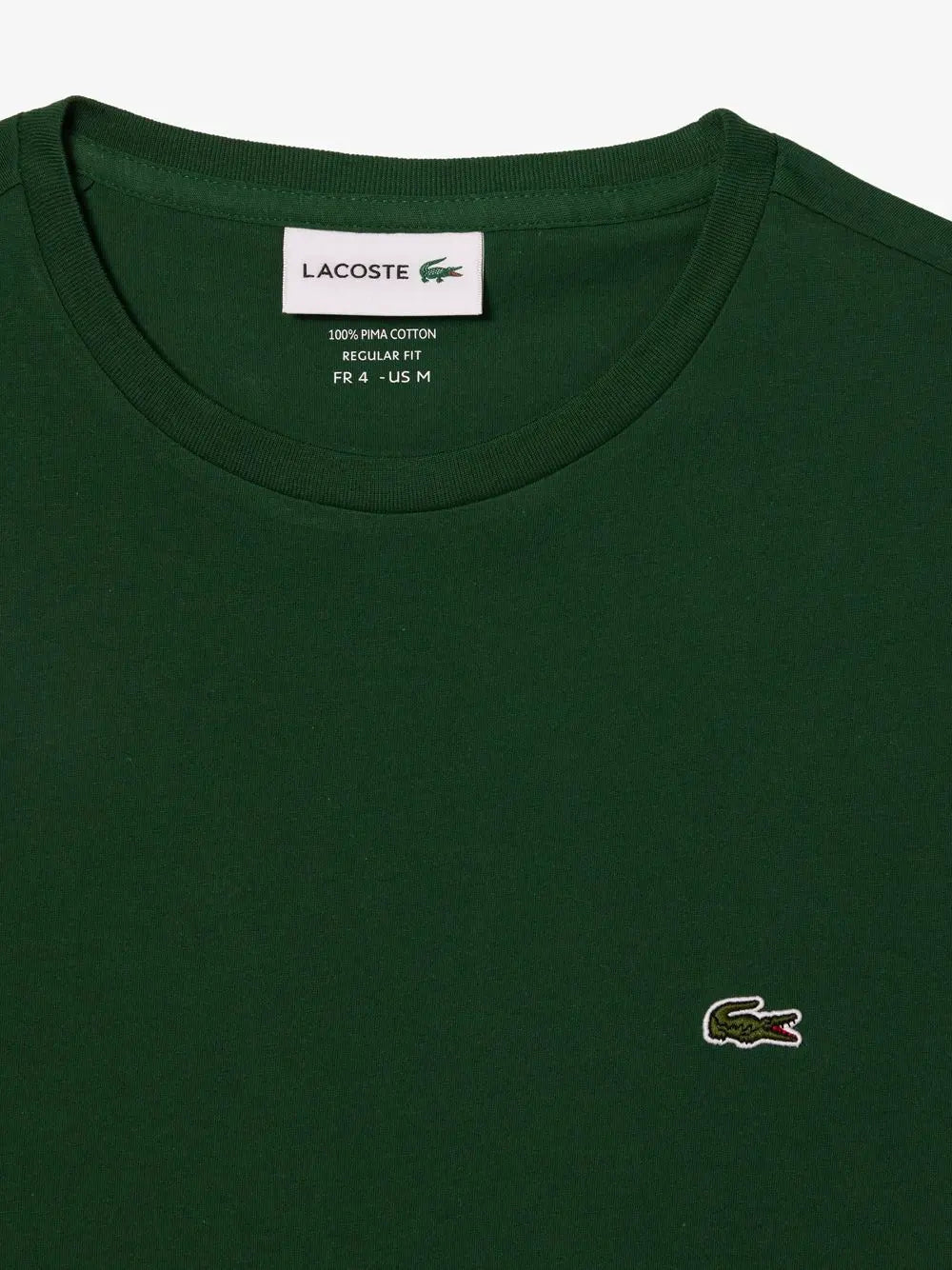 T-shirt Lacoste in cotone Pima Uomo - Verde