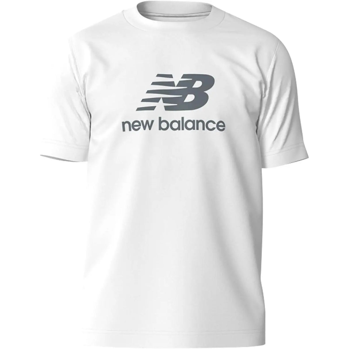 T-shirt NEW BALANCE Uomo stacked logo Bianco NEW BALANCE Angolo dello Sport