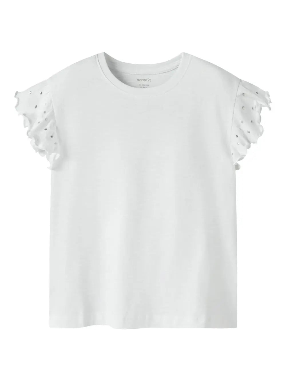 T-shirt Name It DARA SS NREG Bambina - Bianco