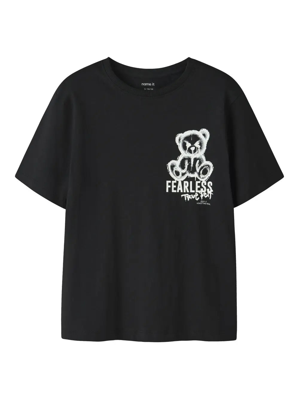 T-shirt Name It DIPO SS NREG BOX Bambino - Nero