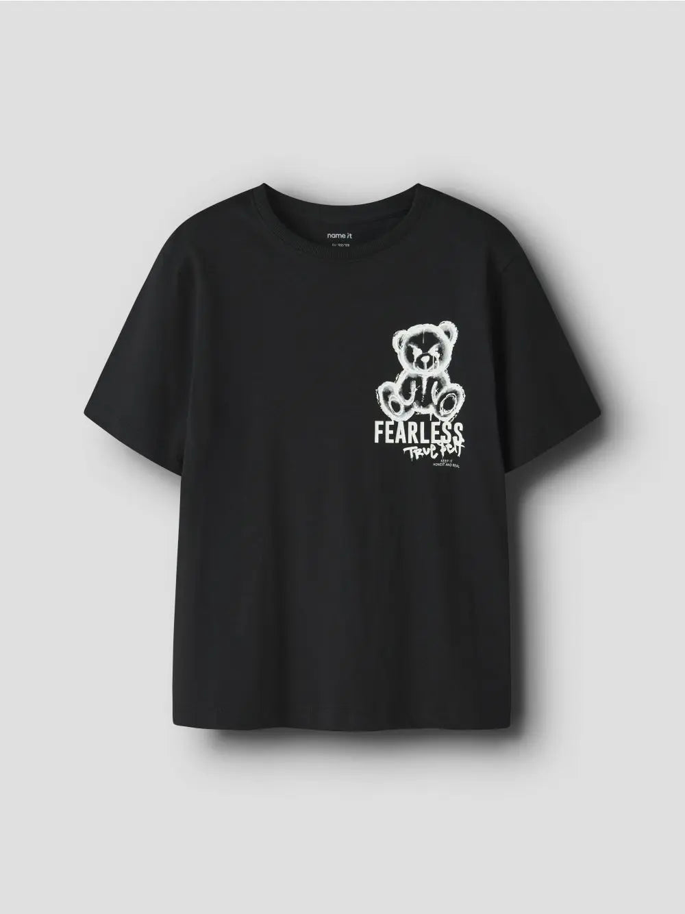 T-shirt Name It DIPO SS NREG BOX Bambino - Nero