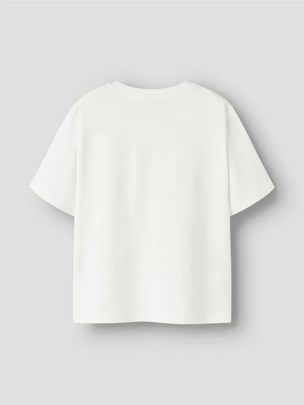 T-shirt Name It DYBA ROLLINGS SS NREG BOX UNV Bambina - Bianco