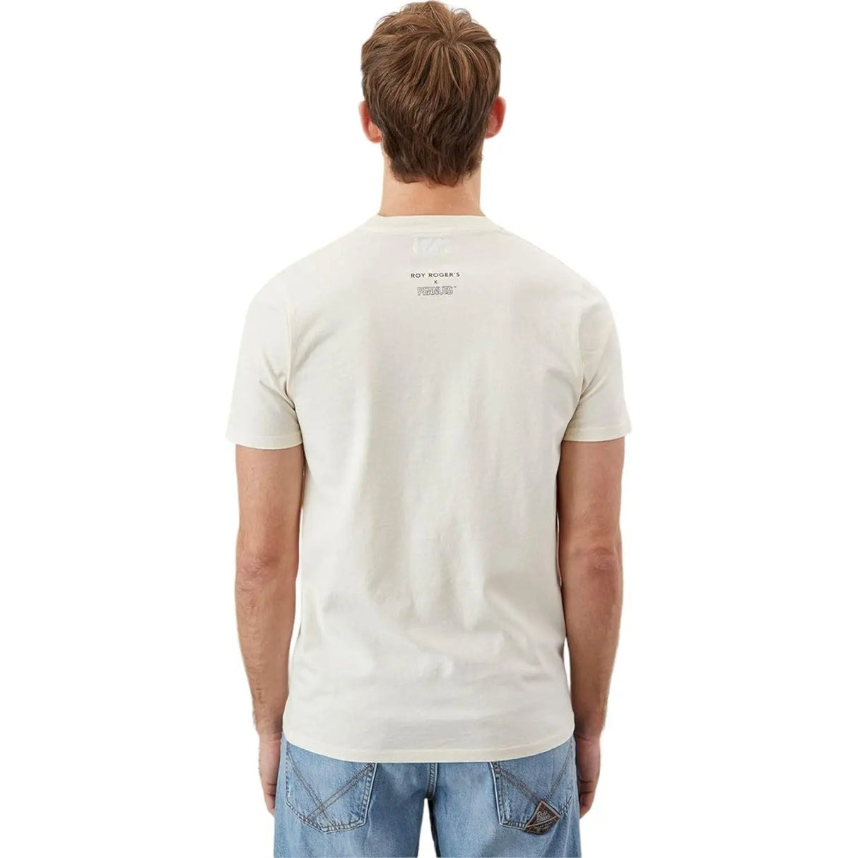 T-shirt ROY ROGER'S Uomo peanuts xxxx Avorio ROY ROGER'S Angolo dello Sport