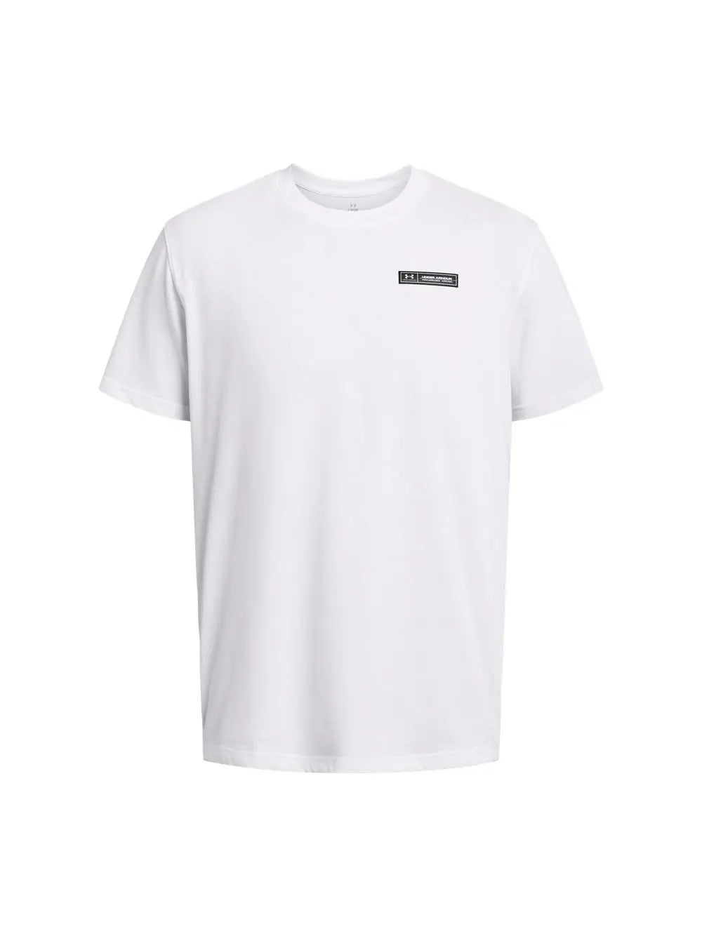 T-shirt Sportiva Under Armour UA Heavyweight Armour Label Uomo - Bianco