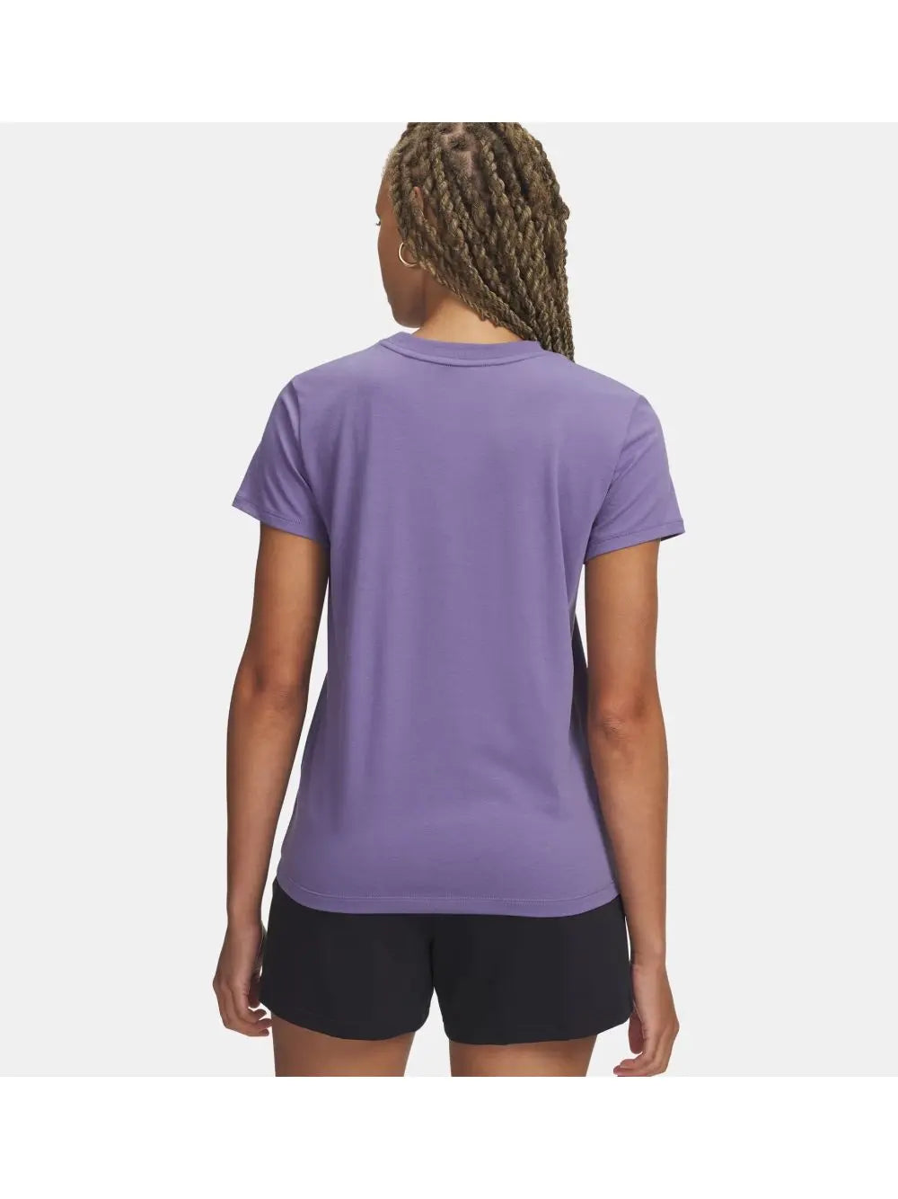 T-shirt Sportiva Under Armour UA Rival Core Donna - Viola