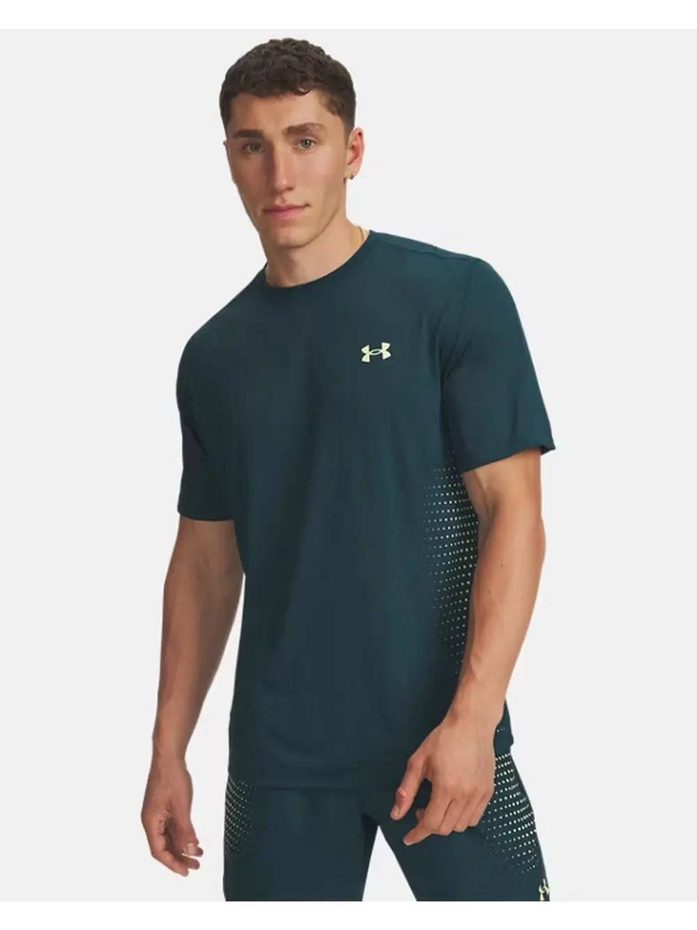 T-shirt Sportiva Under Armour UA TECH PLAY SHORT SLEEVE Uomo - Verde