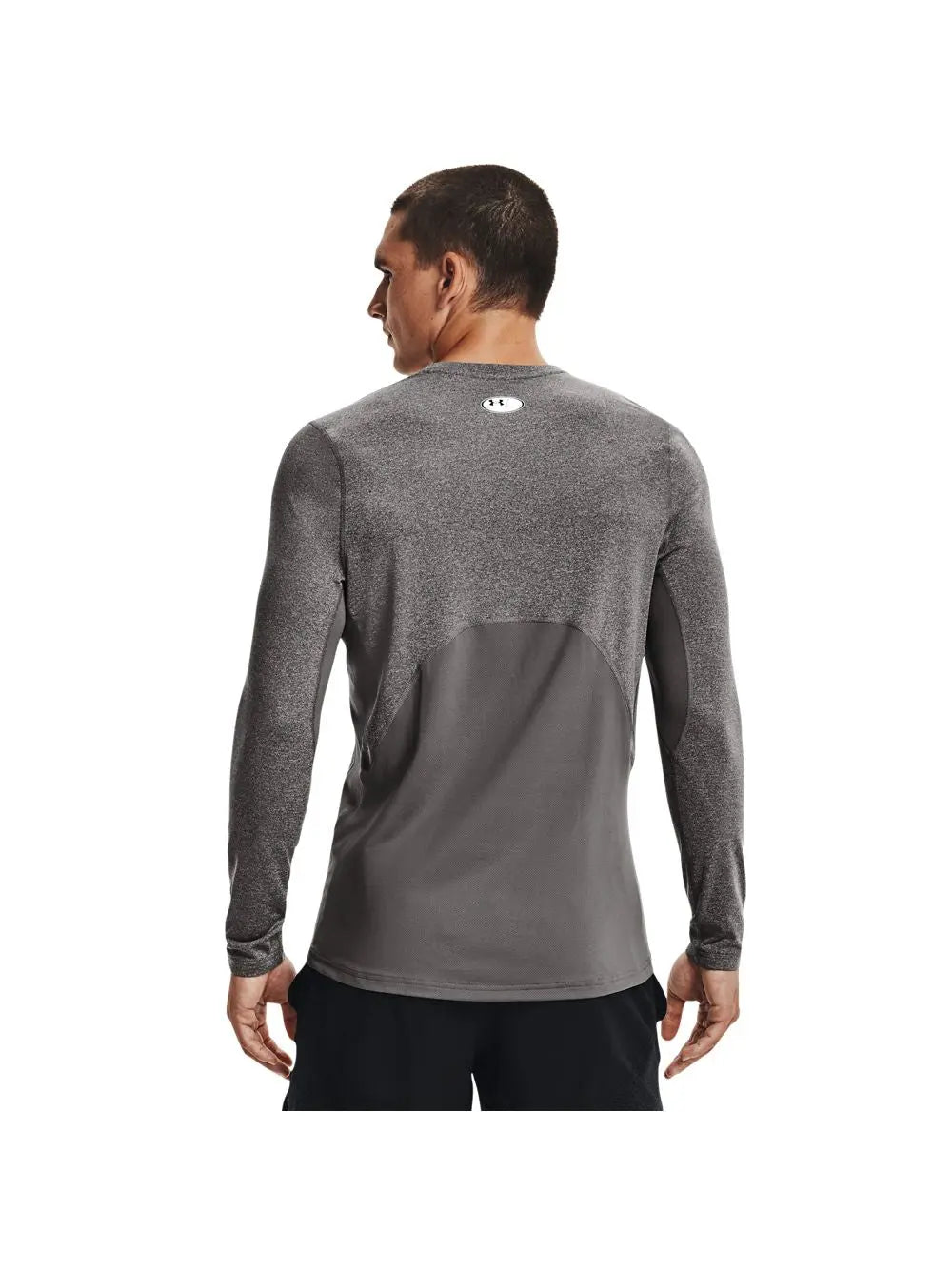 T-shirt Under Armour CG ARMOUR FITTED CREW Uomo - Grigio