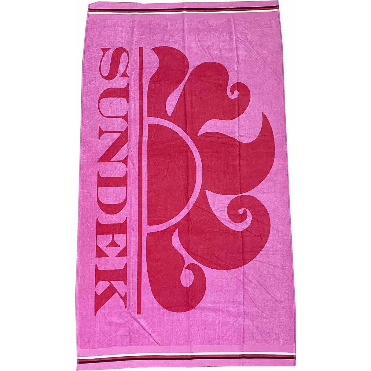 Telo Mare SUNDEK Unisex CLASSIC LOGO Rosa