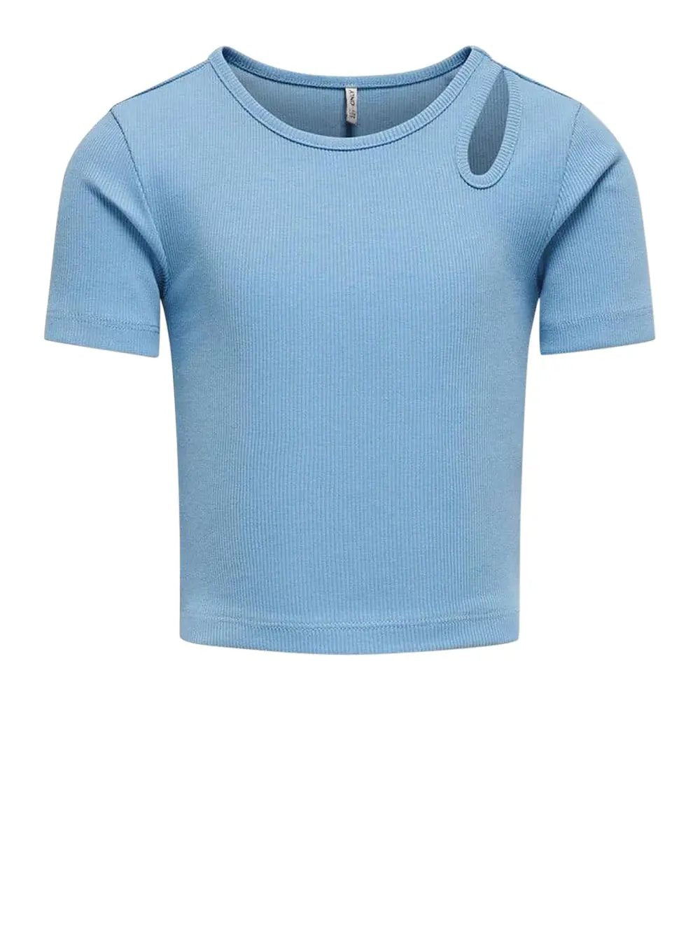 Top Only Bambina Essa Celeste Only Angolo dello Sport