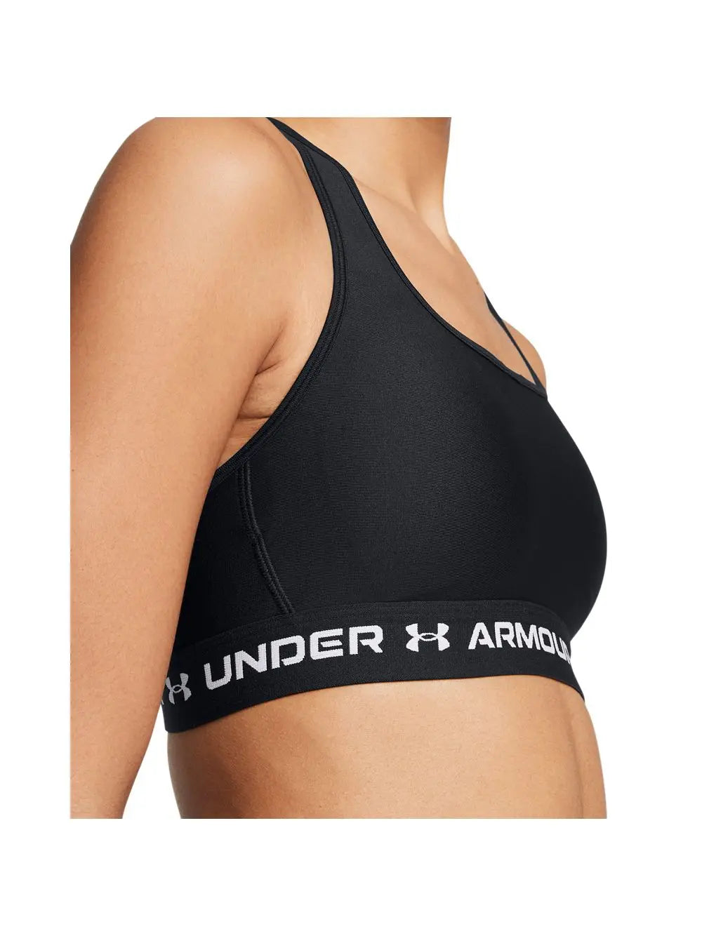 Top Sportivo Under Armour CROSSBACK MID Donna - Nero