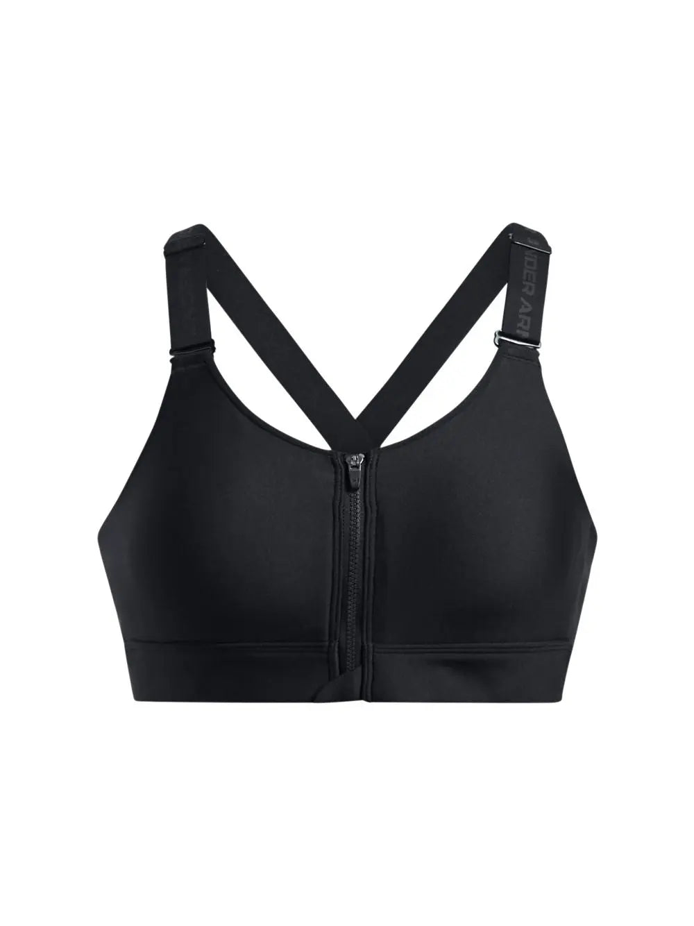 Top Sportivo Under Armour INFINITY HIGH ZIP 2.0 Donna - Nero
