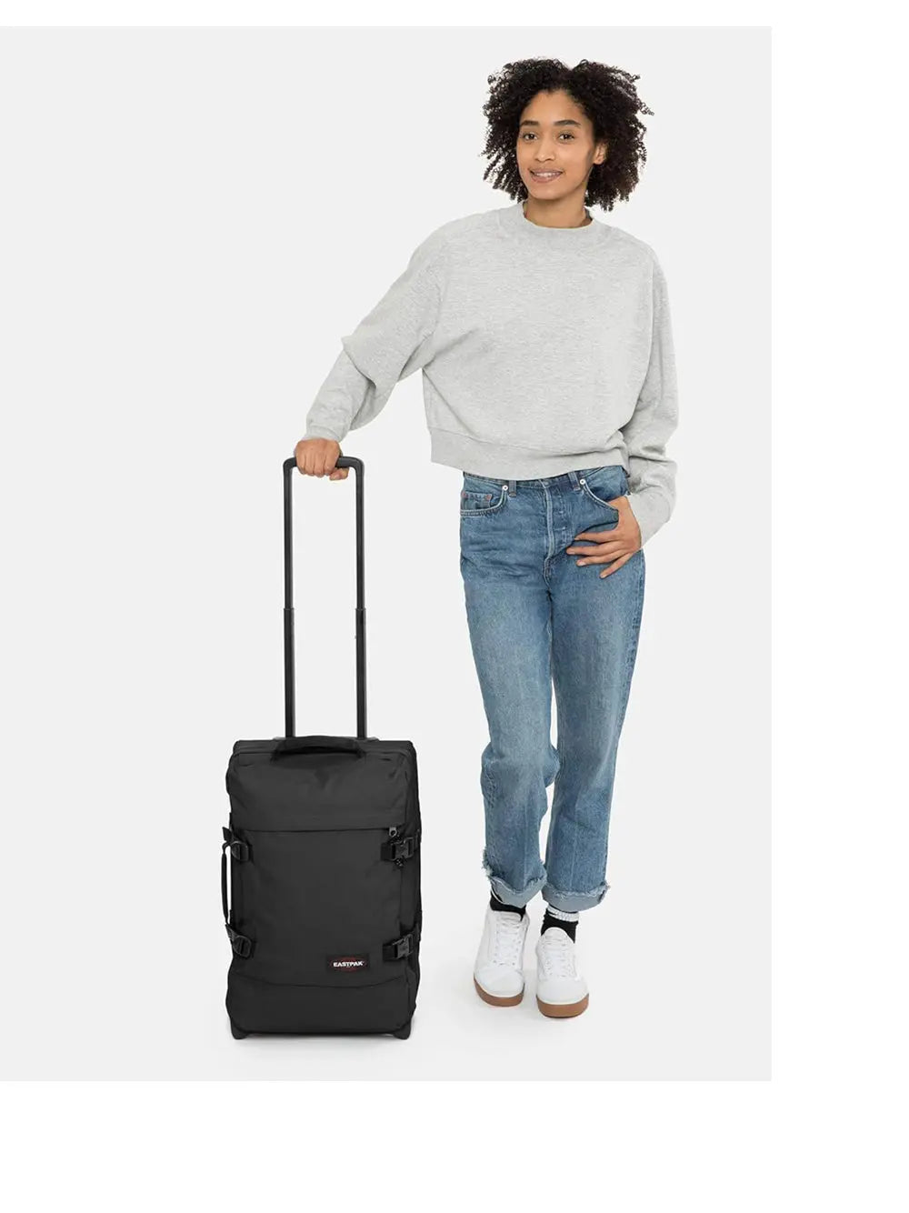 Trolley Eastpak Unisex Tranverz S Nero Eastpak Angolo dello Sport