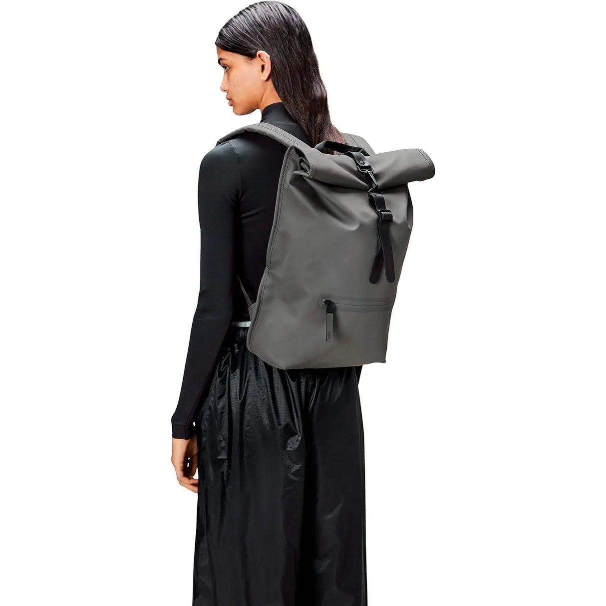 Zaino RAINS Unisex Grigio RAINS Angolo dello Sport