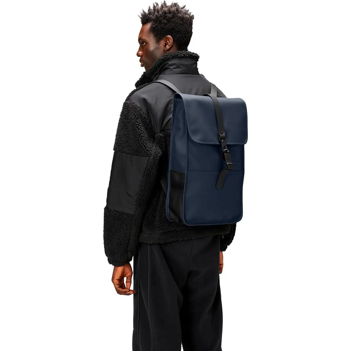 Zaino RAINS Unisex Navy RAINS Angolo dello Sport