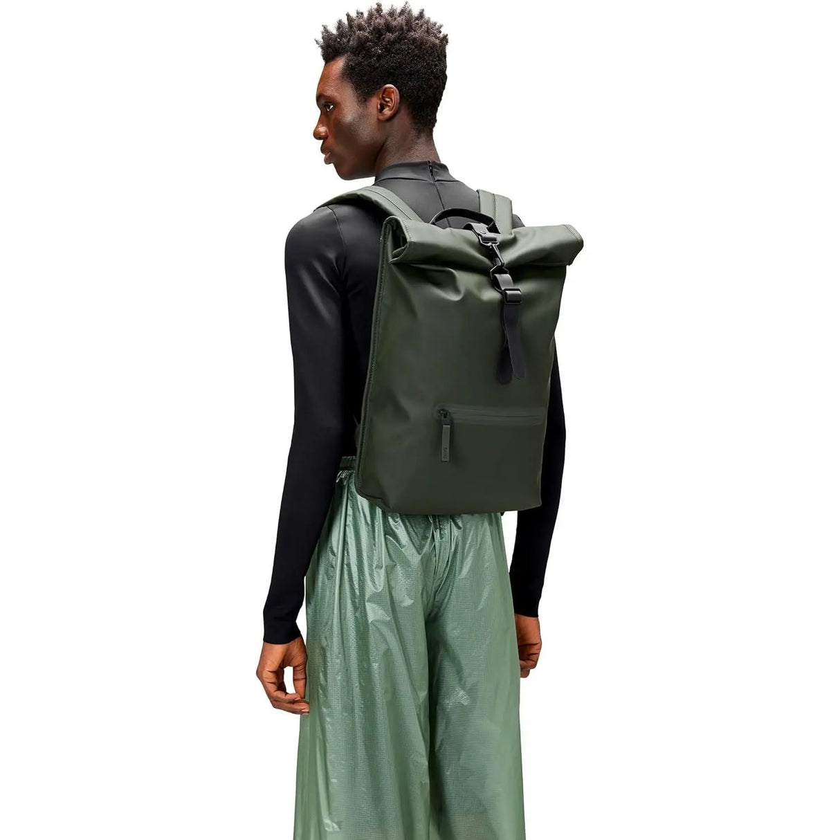 Zaino RAINS Unisex Verde RAINS Angolo dello Sport