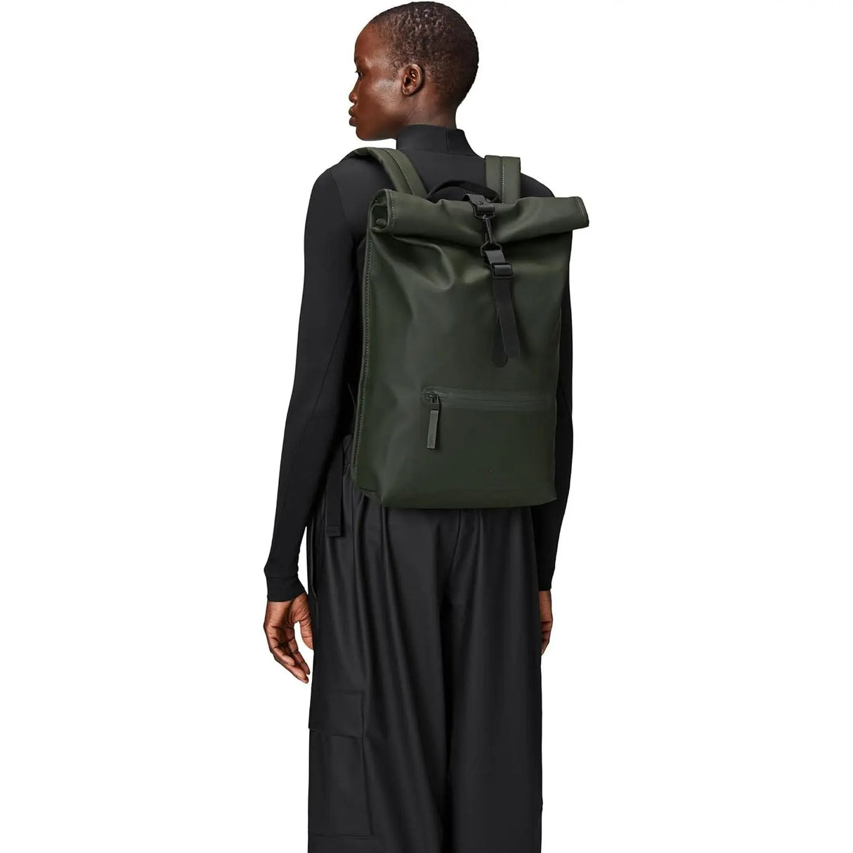 Zaino RAINS Unisex Verde RAINS Angolo dello Sport