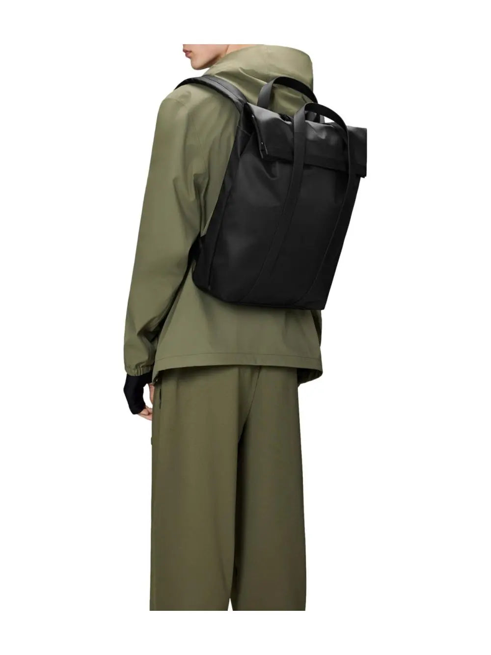 Zaino Rains 2 WAY TOTE Unisex - Nero
