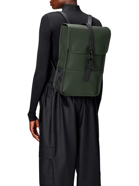 Zaino Rains Unisex Mini Verde Rains  Angolo dello Sport